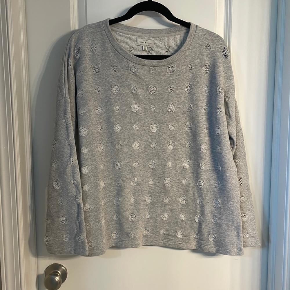 Lucky brand sweatshirt medium